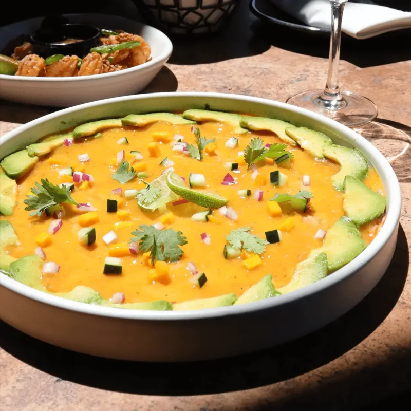 Aguachile mango de camarón